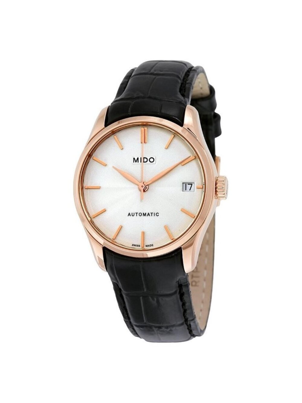 NWT Mido Belluna II Automatic Silver Dial Ladies Watch M024.207.36.031.00
